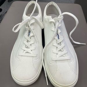 Rothy’s bright white lace up, size 10